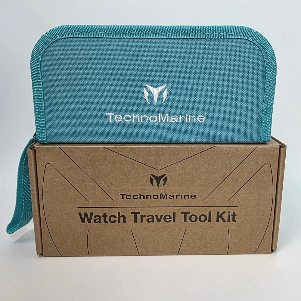 NEW‎ Invicta TechnoMarine Watch Travel Tool Kit TM-TK-003 Teal/Black #950
